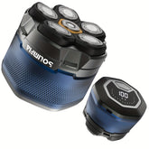 Pro BaldMaster 6D Electric Shaver - High - Speed Magnetic Razor for Fast and Smooth Shaving, Hypoallergenic with LED Display, Organizer, and Easy Cleaning System for a Comfortable Grooming Experience - SHOWLU FASHION STORE