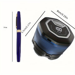 Pro BaldMaster 6D Electric Shaver - High - Speed Magnetic Razor for Fast and Smooth Shaving, Hypoallergenic with LED Display, Organizer, and Easy Cleaning System for a Comfortable Grooming Experience - SHOWLU FASHION STORE