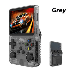 R35s Plus R36S Retro Handheld Video Game Console Linux System 3.5 Inch IPS Screen Portable Pocket Video Player 64GB 128GB Games - SHOWLU FASHION STORE