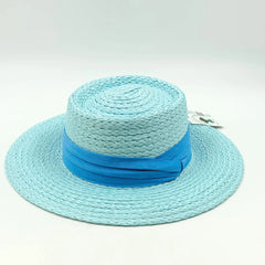 Raffia straw hat for women Bohemian colorful stitched straw hat ladies vacation sun hat beach summer vacation jazz hat panama - SHOWLU FASHION STORE
