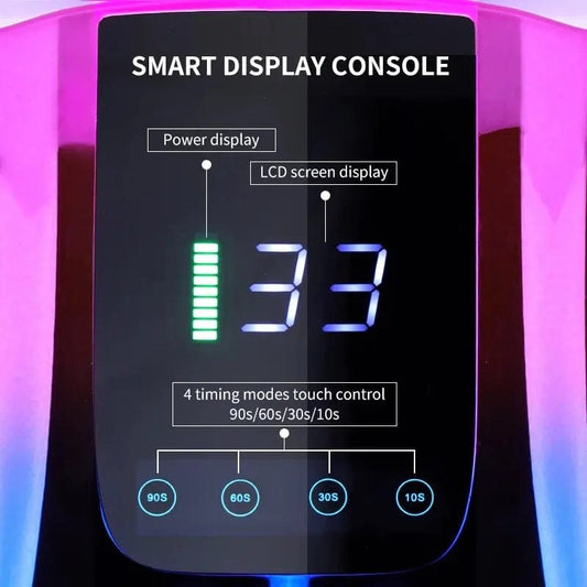 Rechargeable UV Nail Lamp Dryer 42LEDs Professional Wireless Nail Polish Curing Lamp for Drying All Nails Gel Polish Manicure - SHOWLU FASHION STORE