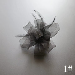 Republic of China Cheongsam Retro Black Billycock Catwalk Veil - SHOWLU FASHION STORE