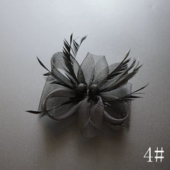 Republic of China Cheongsam Retro Black Billycock Catwalk Veil - SHOWLU FASHION STORE