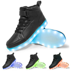 Size 25 - 40 Children Glowing Sneakers Kid Luminous Sneakers for Boys Girls Led Sneakers With Luminous Sole Lighted Shoes Men - SHOWLU FASHION STORE
