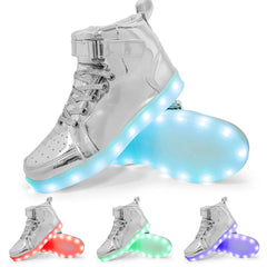 Size 25 - 40 Children Glowing Sneakers Kid Luminous Sneakers for Boys Girls Led Sneakers With Luminous Sole Lighted Shoes Men - SHOWLU FASHION STORE