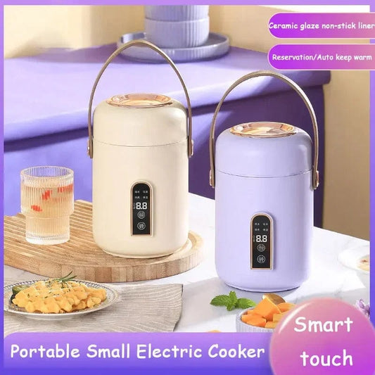Smart Electric Stew Pot Portable Soup Insulation Bucket Rice Noodles Porridge Stew Skillet Cup Heater Boiler Lunch Box Office - SHOWLU FASHION STORE