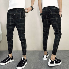 Smart Guy Social Casual Tight Pants - SHOWLU FASHION STORE