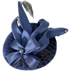 Socialite Mesh Black Headdress Female Cheongsam Billycock - SHOWLU FASHION STORE