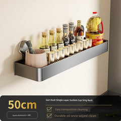 Suction Cup Punch - Free Wall Condiment Hook Rack - SHOWLU FASHION STORE