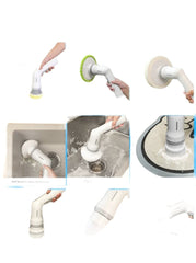 Sujintang Bathroom High - Power Handheld Electric Cleaning Brush - SHOWLU FASHION STORE