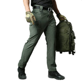 Summer Archon Tactical Trousers Men's Slim Special Forces Quick - Dry Pants Ultra - Thin Breathable Training Outdoor Work Clothes Military Fans - SHOWLU FASHION STORE