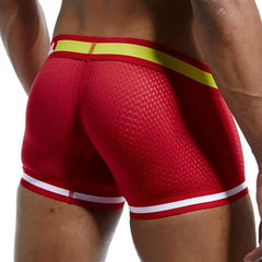 Summer Man Underpants Boxershorts Mesh Nylon Men Boxers Male Breathable Underwear Men’s Panties Boxer Quick Dry Sports Fitness - SHOWLU FASHION STORE