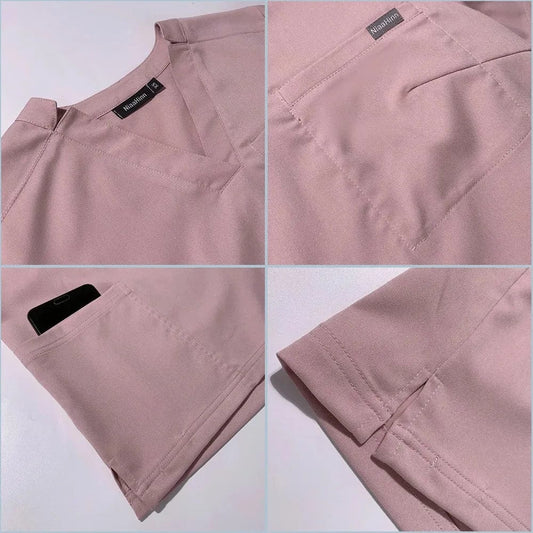 Wholesale Operating Room Medical Uniform Scrubs Hospital Working Scrubs Set Medical Supplies Nurse Dental Surgery Suit Workwear - SHOWLU FASHION STORE