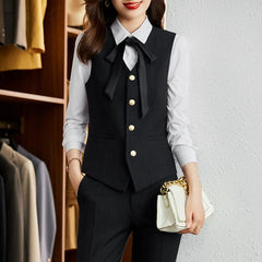Women's Coat for Interview Striped Suit - SHOWLU FASHION STORE