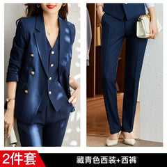 Women's Coat for Interview Striped Suit - SHOWLU FASHION STORE