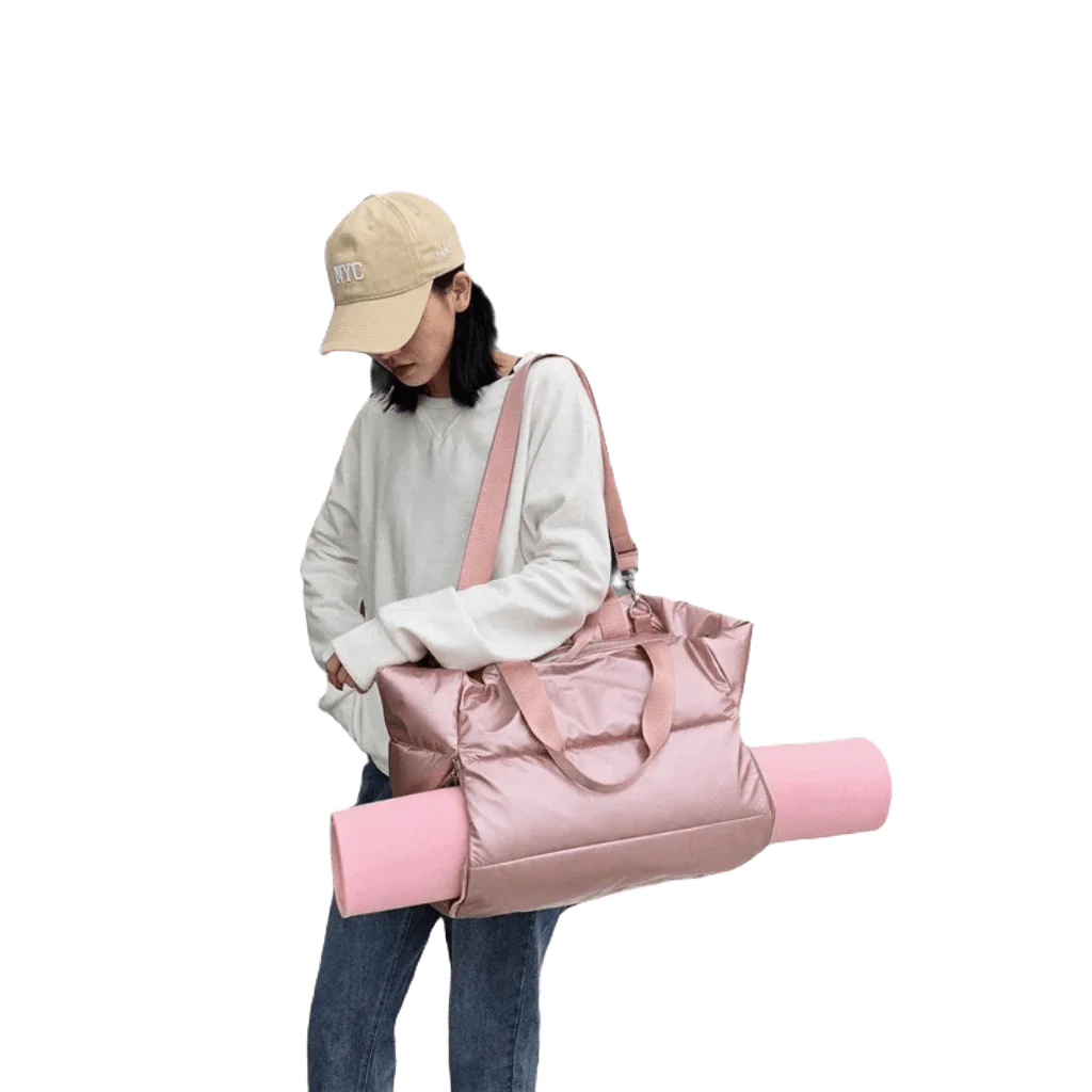 Women's Fashion Yoga Training Travel on One Shoulder Gym Bag - SHOWLU FASHION STORE