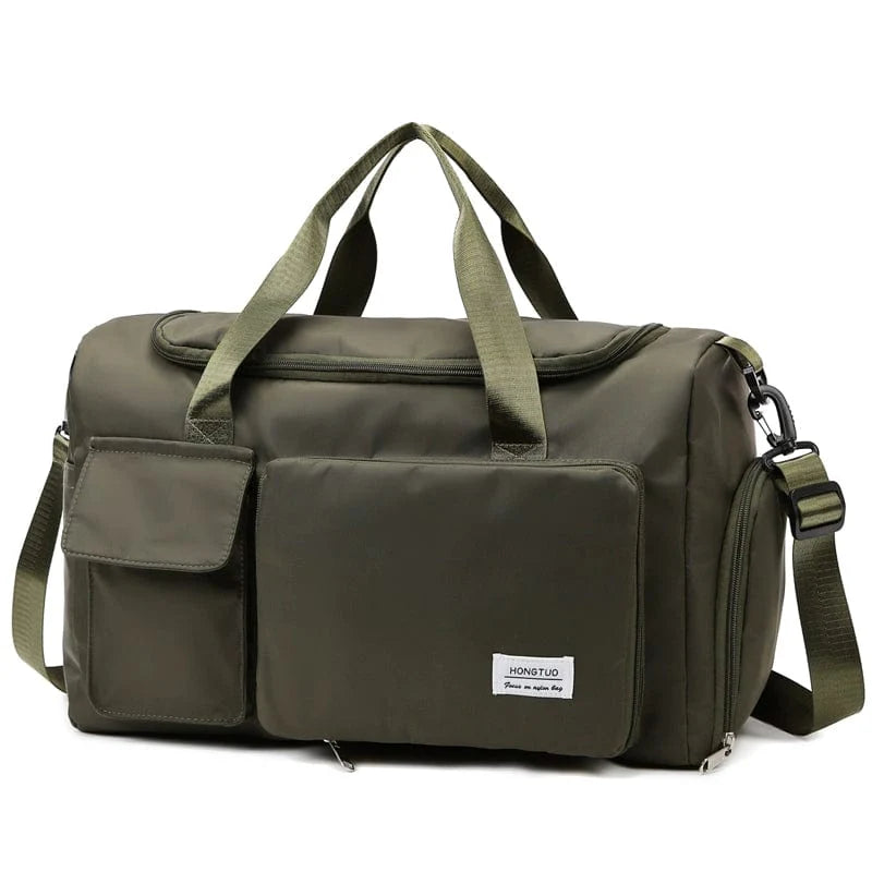 Women's Outdoor Travel Bag Folding Handbag Women's Large Capacity Lightweight Hospital Waiting for Delivery Buggy Bag Student Luggage Bag - SHOWLU FASHION STORE