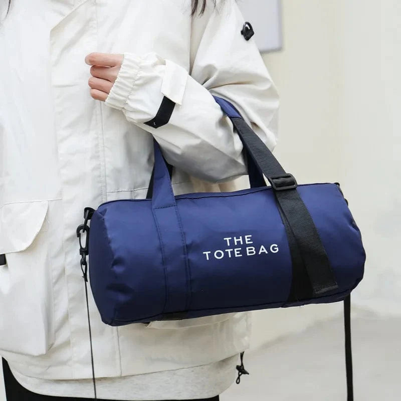 Women'S Tote Gym Fitness Bag Yoga Sports Travel Luggage Weekender Fashion Handbag Female Shoulder Cross Duffle Outdoor Small Bag - SHOWLU FASHION STORE