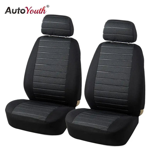 Showlu Fashion Store 0 AUTOYOUTH Front Car Seat Covers Airbag Compatible Universal Fit Most Car SUV Car Accessories Car Seat Cover for Toyota 3 color