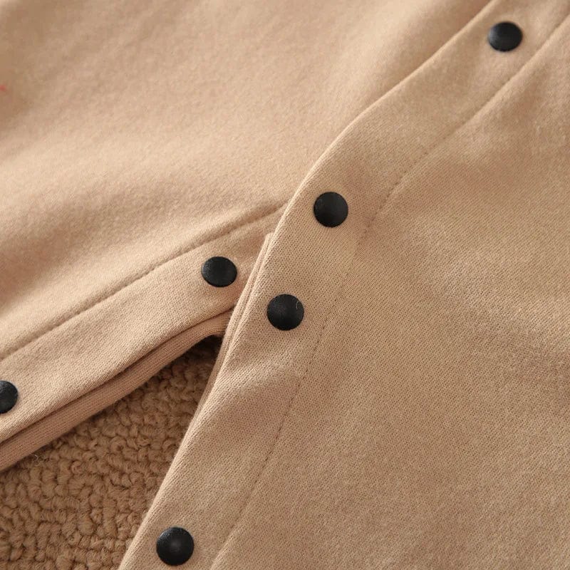 Showlu Baby Gentleman Formal Suit, cotton long sleeve romper for 0-18 months, soft and comfortable for special occasions.