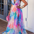Women's off-shoulder flowy skater dress with pockets by SHOWLU FASHION, featuring a stylish, relaxed fit and feminine design.