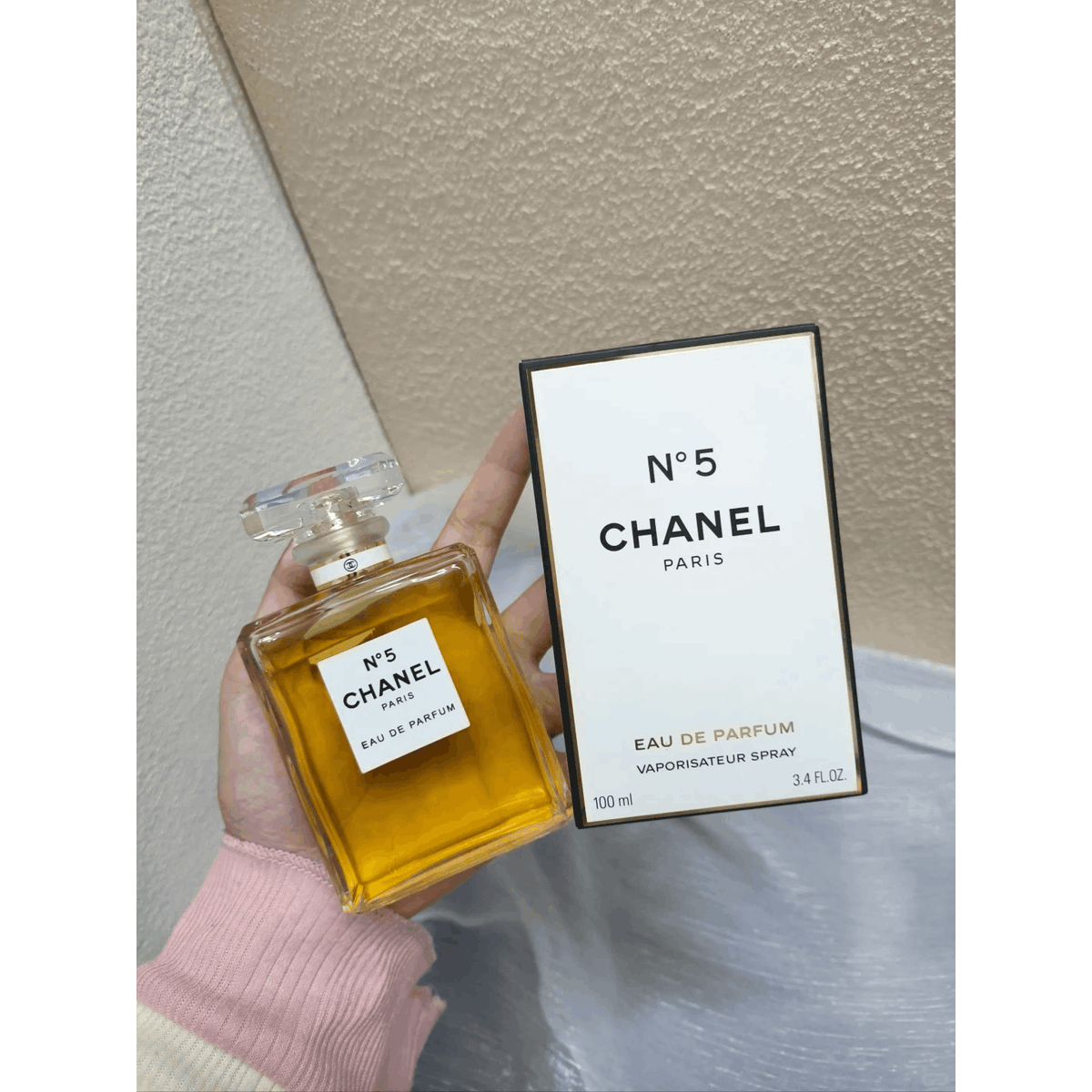 Chanel No5 Perfume 3.4oz Women's Fragrance Top notes citrus heart rose long-lasting