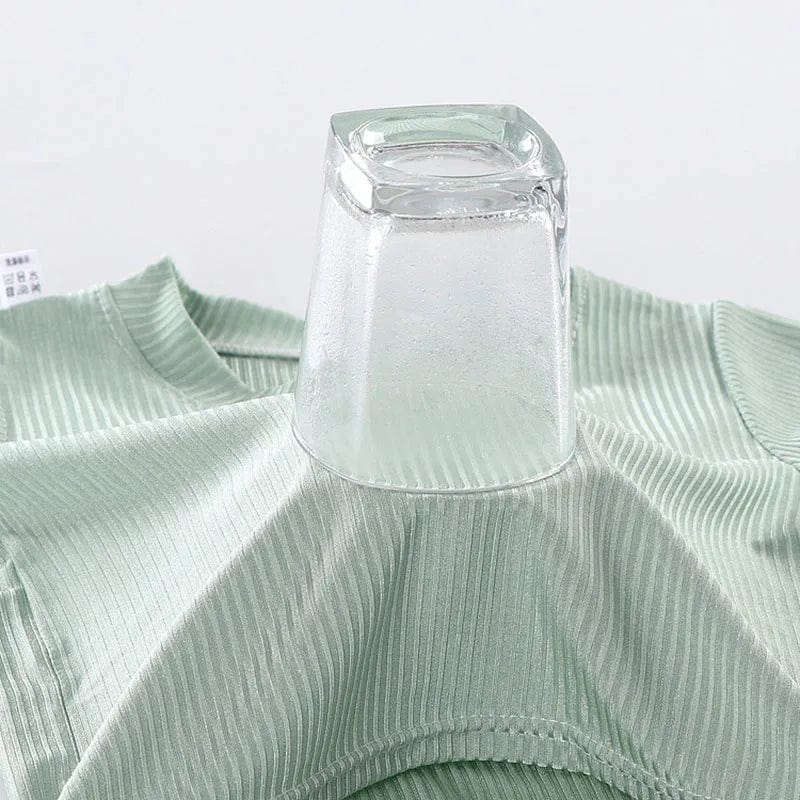 1 - 7Y Baby Boy Clothes Set Summer Breathe Ice Silk Toddler Girl Outfit Tops+Pant 2Pcs Sleepwear Suit Kid Children Clothes A1070 - SHOWLU FASHION STORE