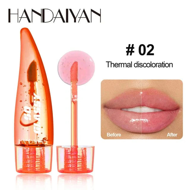 Showlu Aloe Vera Magic Lip Balm, a natural color-changing lipstick with aloe vera for moisturizing and nourishing lips.