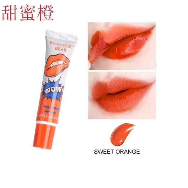 Showlu Aloe Vera Magic Lip Balm showing color-changing natural lipstick on lips, moisturizing and nourishing for healthy lips.