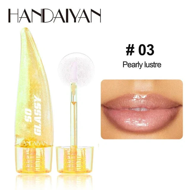 Showlu Aloe Vera Magic Lip Balm, natural color-changing lipstick with moisture and nourishing ingredients, safe for lips.