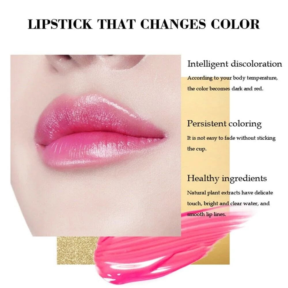 Showlu Aloe Vera Magic Lip Balm with color-changing, natural moisture lipstick for nourishing, safe lip care.