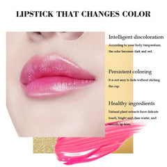 1 Pcs Aloe Vera Magic Lip Balm Color Change Natural Moisture Lipstick Temperature Nutritious Safe Ingredients Care Makeup Lips - SHOWLU FASHION STORE