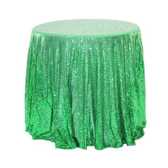 100/120/180cm Round Sequins Tablecloth Shiny Glitter Table Cloth Wedding Housewarming Banquet Birthday Baby Shower Party Home - SHOWLU FASHION STORE