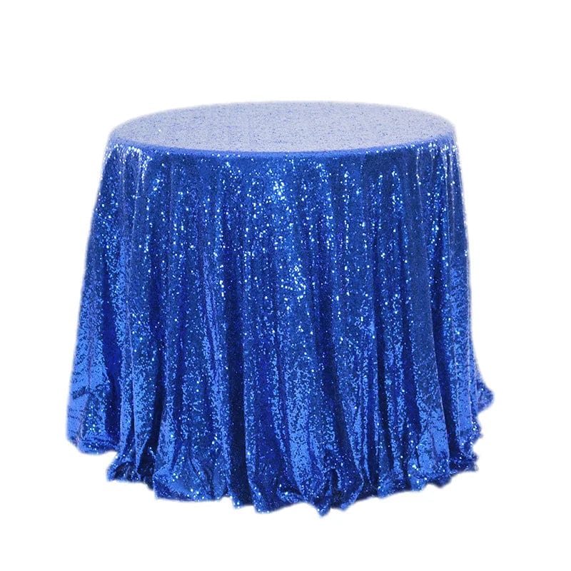 100/120/180cm Round Sequins Tablecloth Shiny Glitter Table Cloth Wedding Housewarming Banquet Birthday Baby Shower Party Home - SHOWLU FASHION STORE