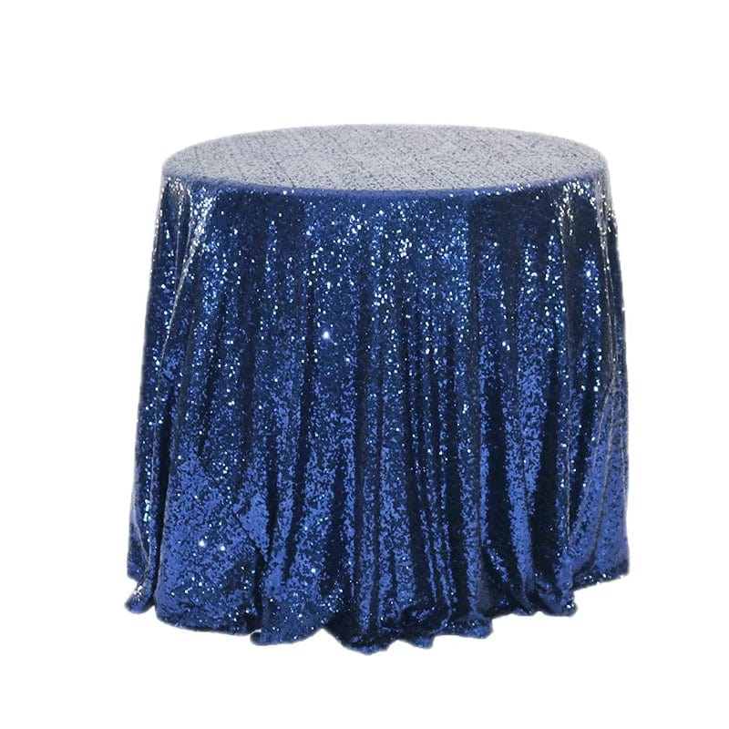 100/120/180cm Round Sequins Tablecloth Shiny Glitter Table Cloth Wedding Housewarming Banquet Birthday Baby Shower Party Home - SHOWLU FASHION STORE