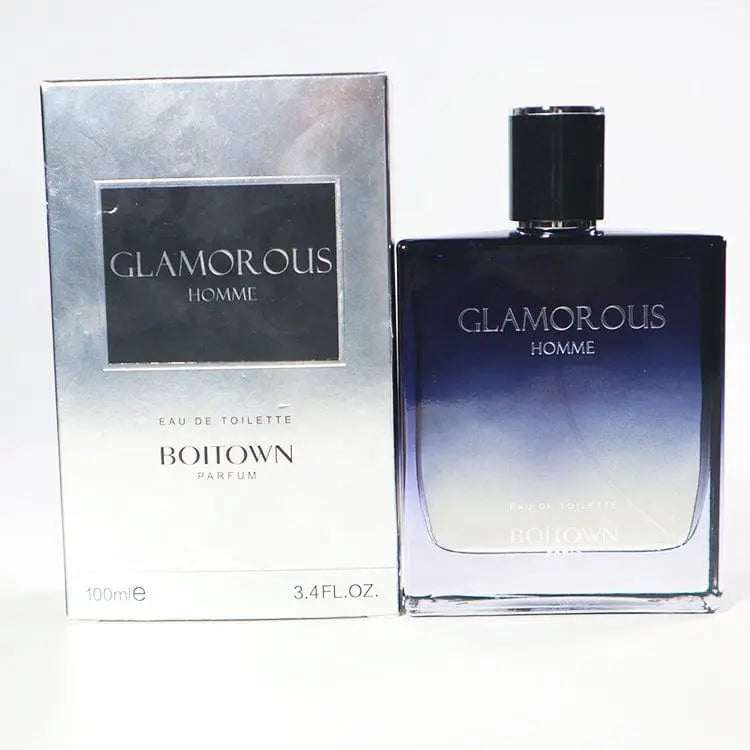 Showlu Men's EDP perfume bottle, 100ml, long-lasting fragrance for men with sleek design and elegant packaging.