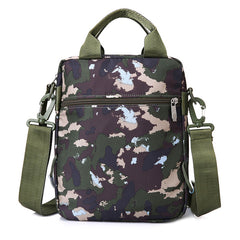 Wholesale Men's Portable Crossbody Bag, Casual Shoulder Bag, Outdoor Waterproof Cloth Bag, Sports Travel Bag, Cross-Border Supply