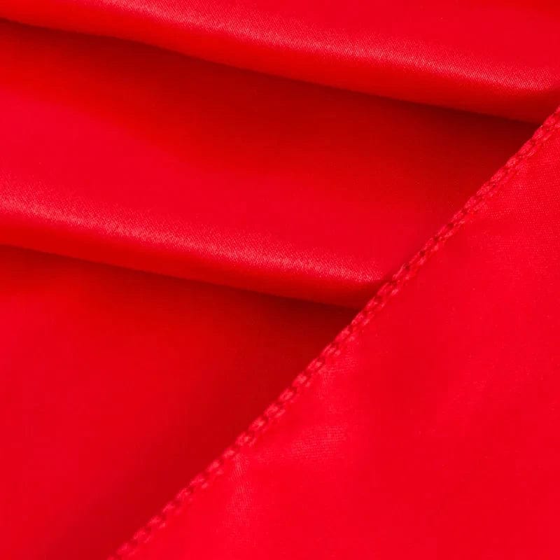 Set of 10 satin table runners for wedding, party, and event decor, 12x108 inch size, ideal for elegant banquet table settings.