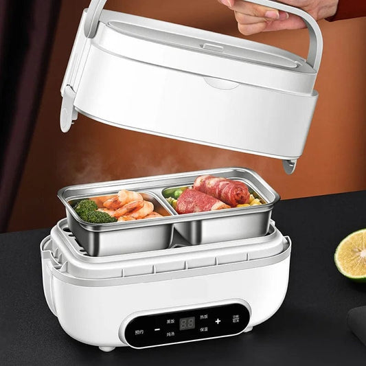 1100ml Smart Electric Lunch Box Office Keep Warm Heated Lunch Box Water - free Appointment Breakfast Machine Food Heater 220V - SHOWLU FASHION STORE