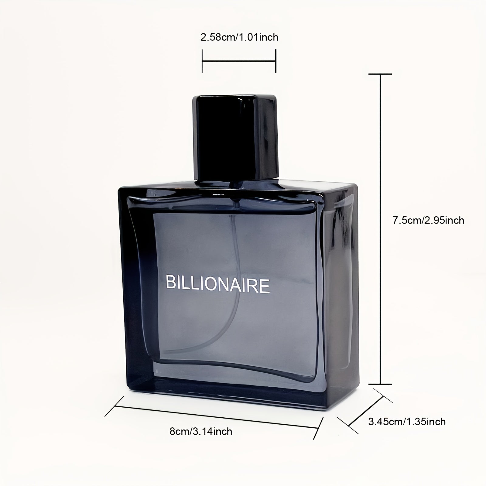 SHOWLU FASHION Men's Woody Perfume Spray bottle with sleek design, showcasing the long-lasting fragrance in 3.38oz size.