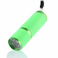 Showlu Mini UV LED Nail Lamp with 9 LEDs, portable wireless gel polish flashlight and torch for quick nail curing.