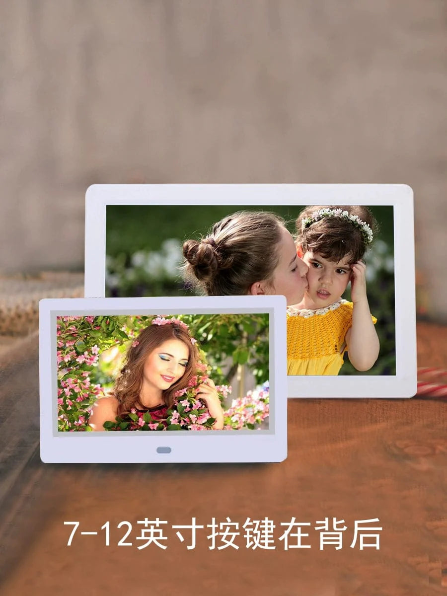 15-inch HD digital photo frame by Yun Zhixing, wall-mounted electronic photo album and video player with high-definition display.