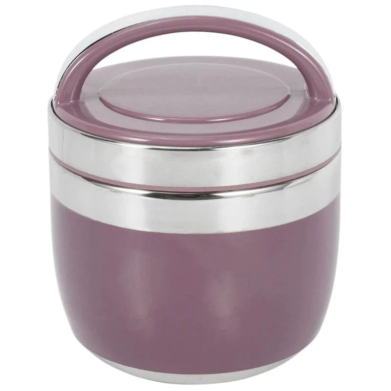 SHOWLU 1500ml stainless steel bento lunch box for kids, portable food thermos with heating function and secure lid.