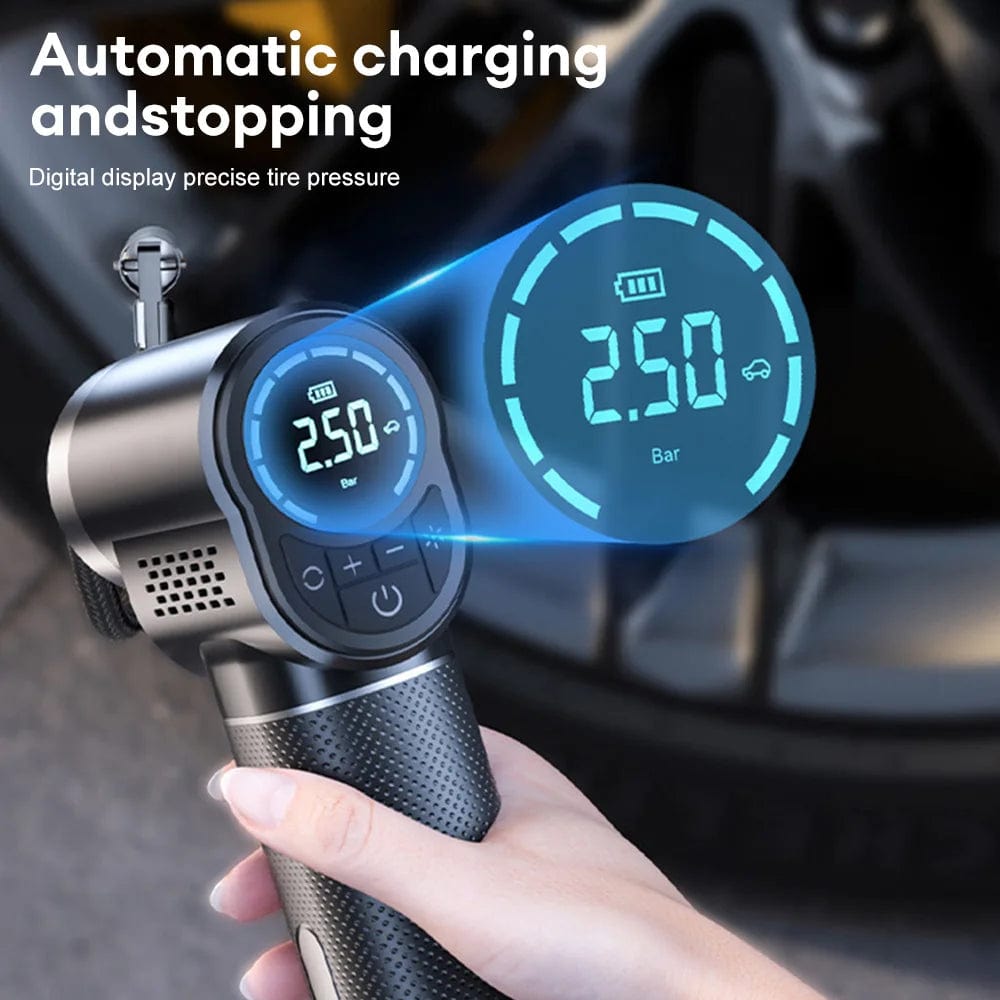 150PSI Car Air Compressor Electric Wireless Portable Tire Inflator Pump for Motorcycle Bicycle Boat AUTO Tyre Balls - SHOWLU FASHION STORE