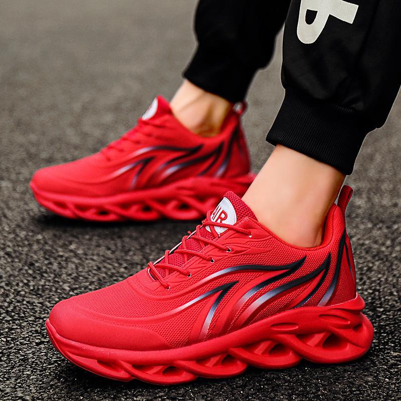 Smart General men's and women's casual running shoes, lightweight and comfortable, in various colors.