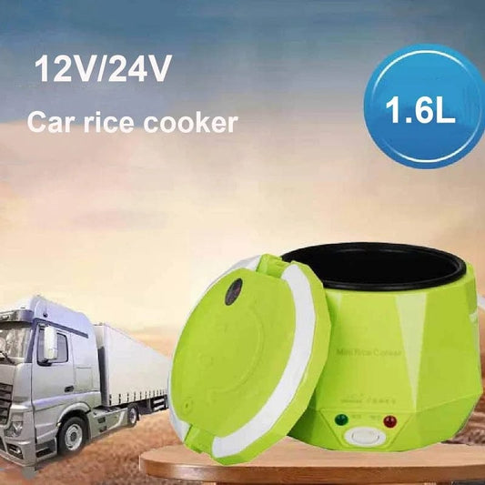 1.6L Mini Rice Cooker Heating Lunch Box Portable Constant Temperature Food Steamer Multifunction Pot For Car Truck 12/24V - SHOWLU FASHION STORE