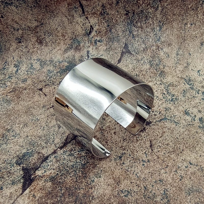 18K Metal Hollow Wide European and American Personalized Women's Opening - SHOWLU FASHION STORE