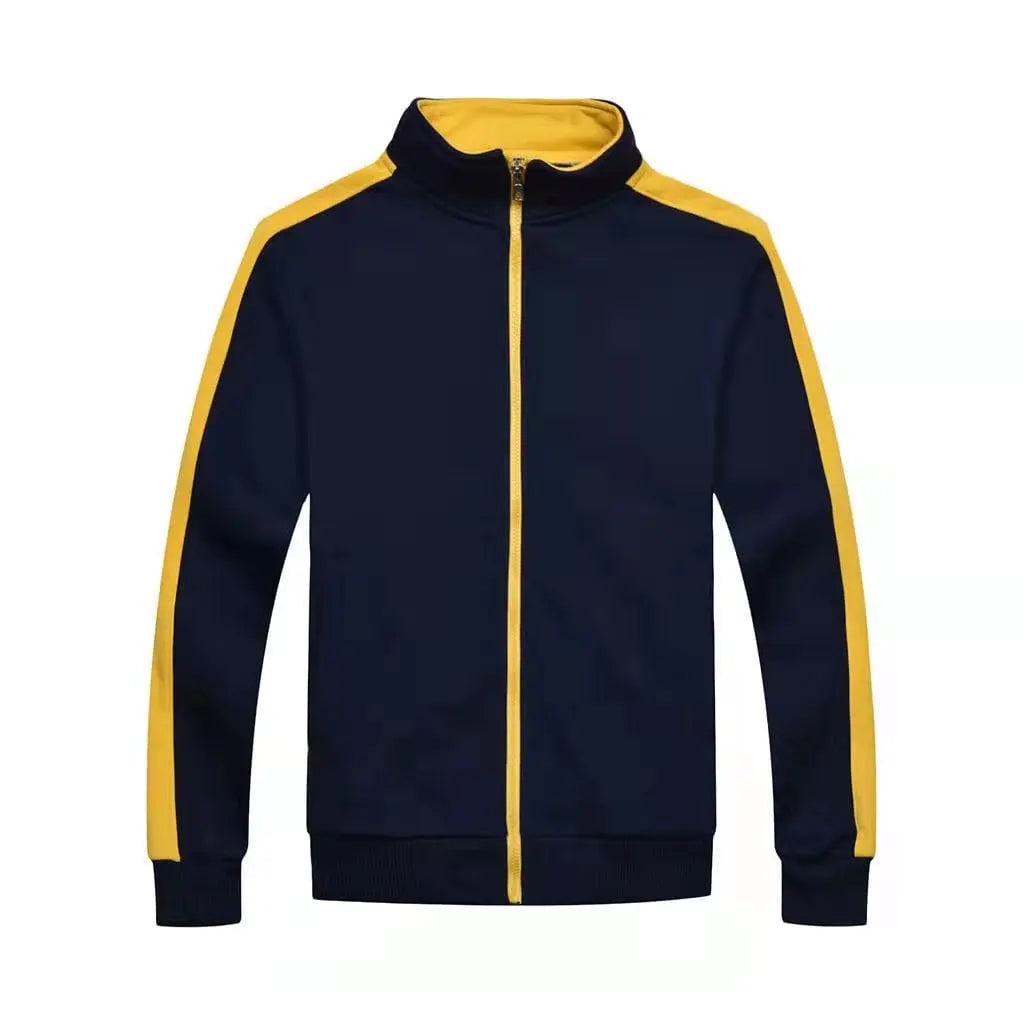 Showlu Medical Jacket in 19 colors, 100% cotton hospital nurse uniform with front pockets, casual medical apparel for healthcare professionals.