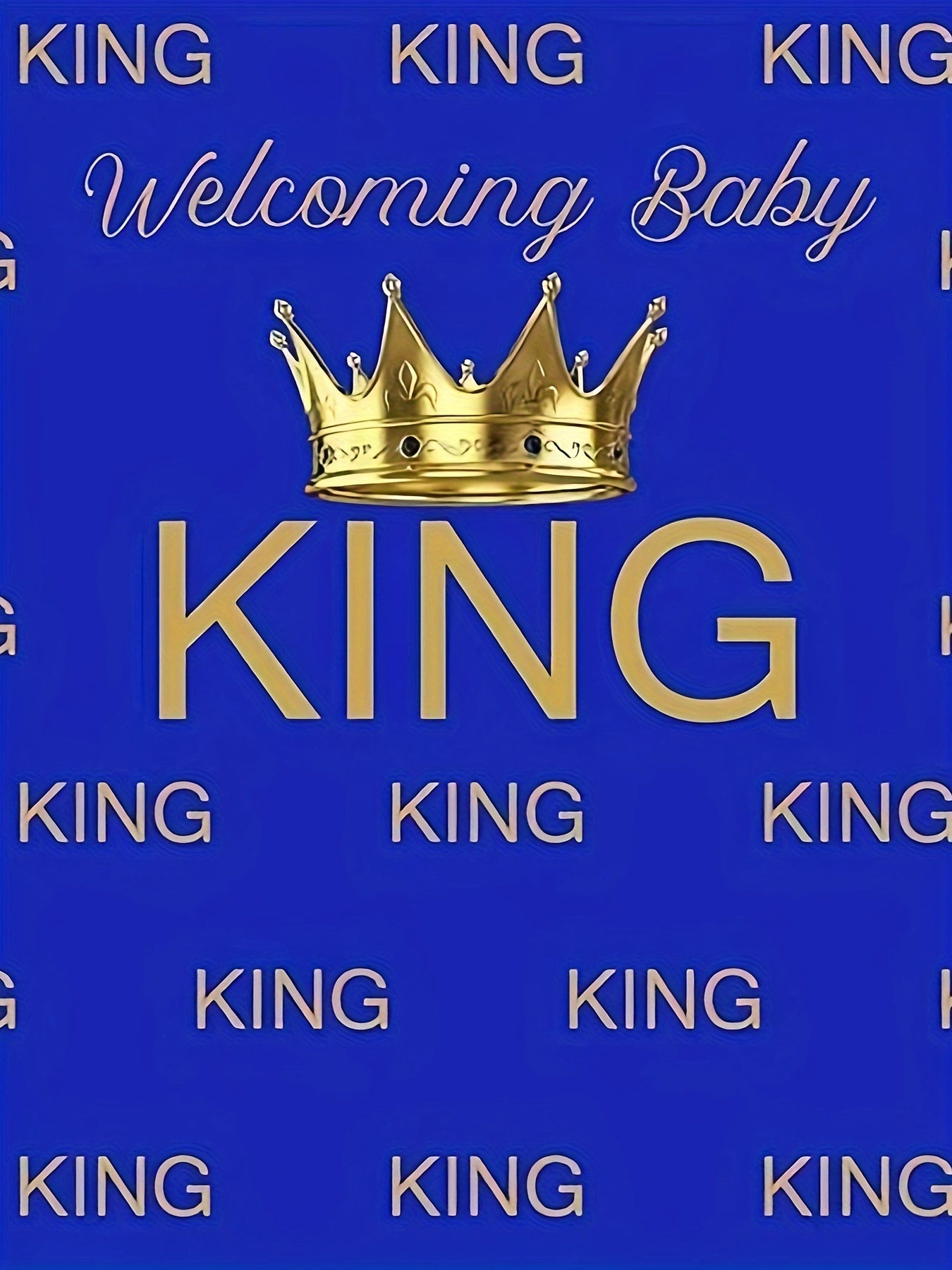 SHOWLU FASHION men's KING print summer T-shirt and shorts set with bold graphic design and casual fit, perfect for warm weather.