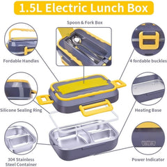 1pc Electric Lunch Box Food Heater - SHOWLU FASHION STORE